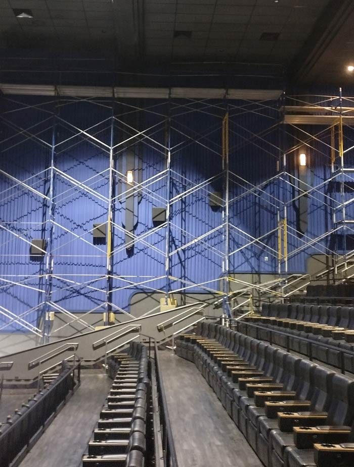 AUDITORIUM, EVENT & CHURCH SCAFFOLDING