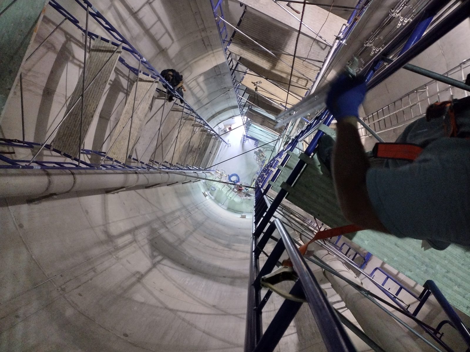 Commercial scaffolding