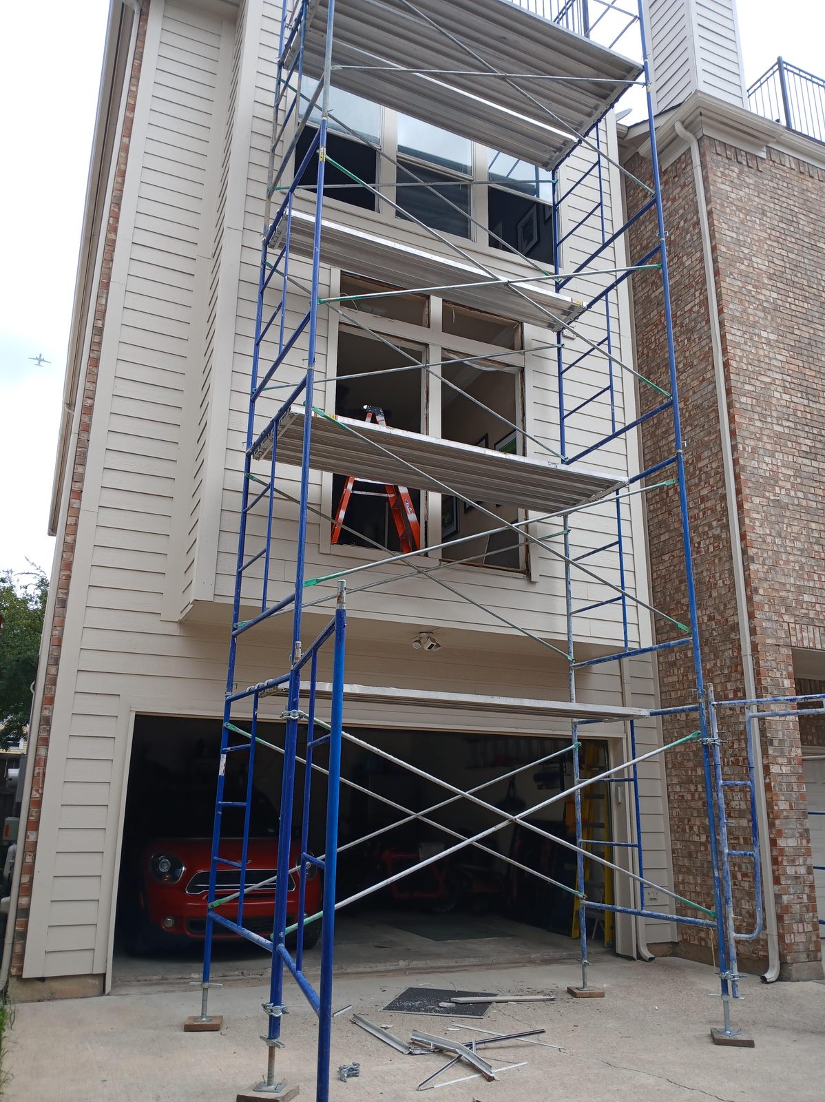 Residential scaffolding project 10