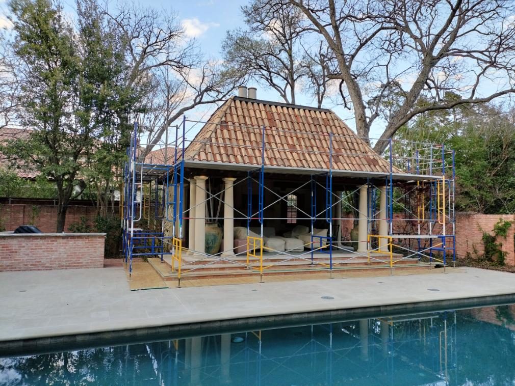 Residential scaffolding project 8