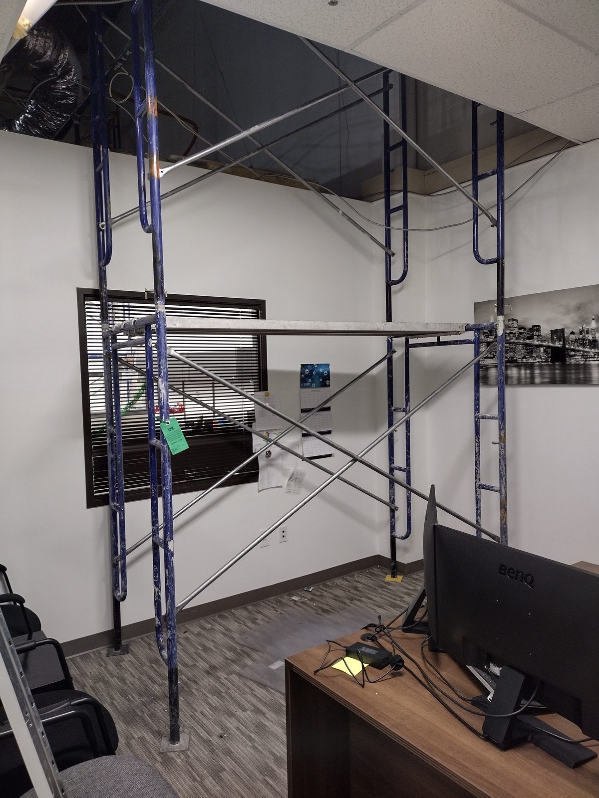 Commercial scaffolding project 15