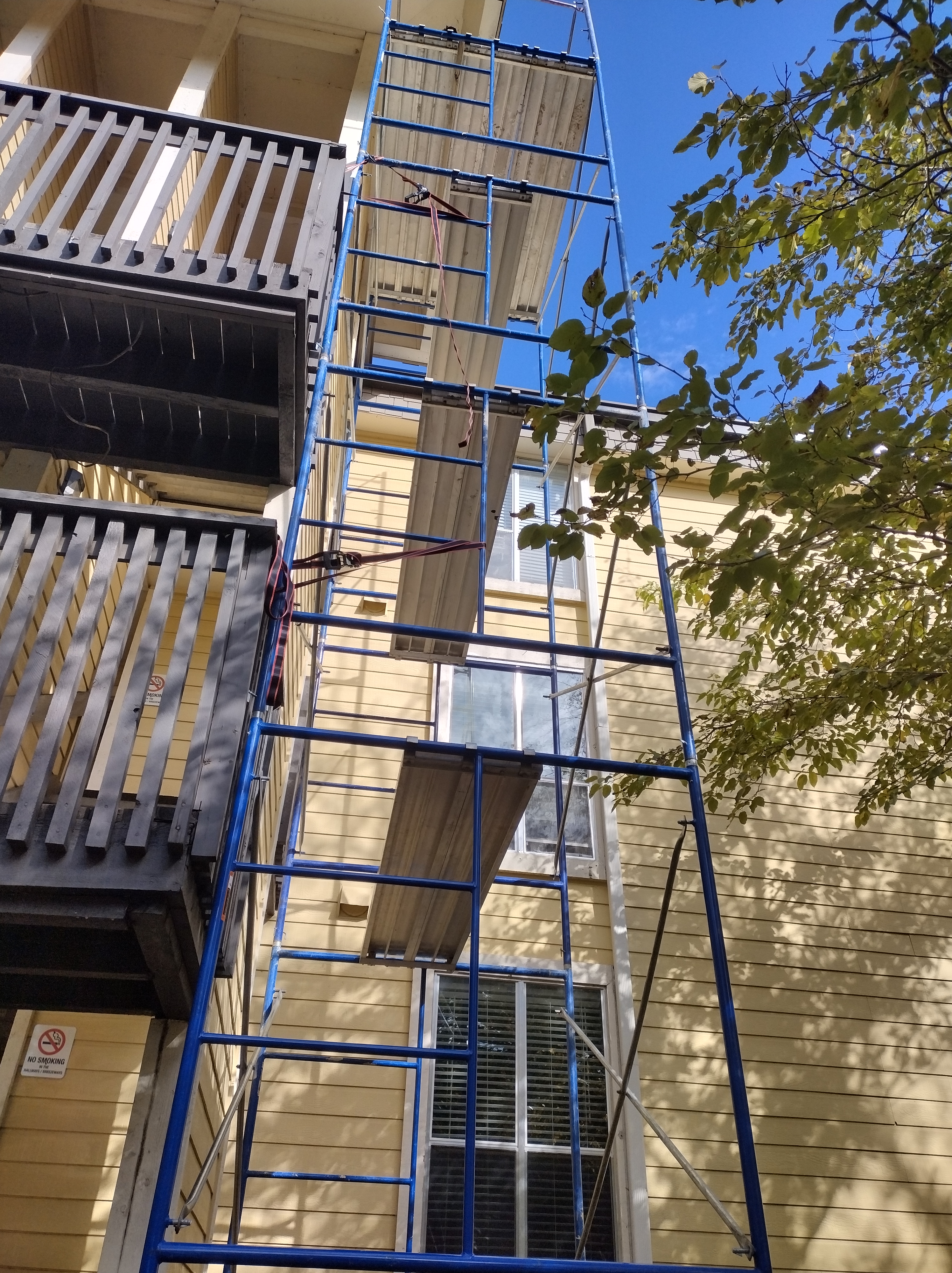 Commercial scaffolding project 45