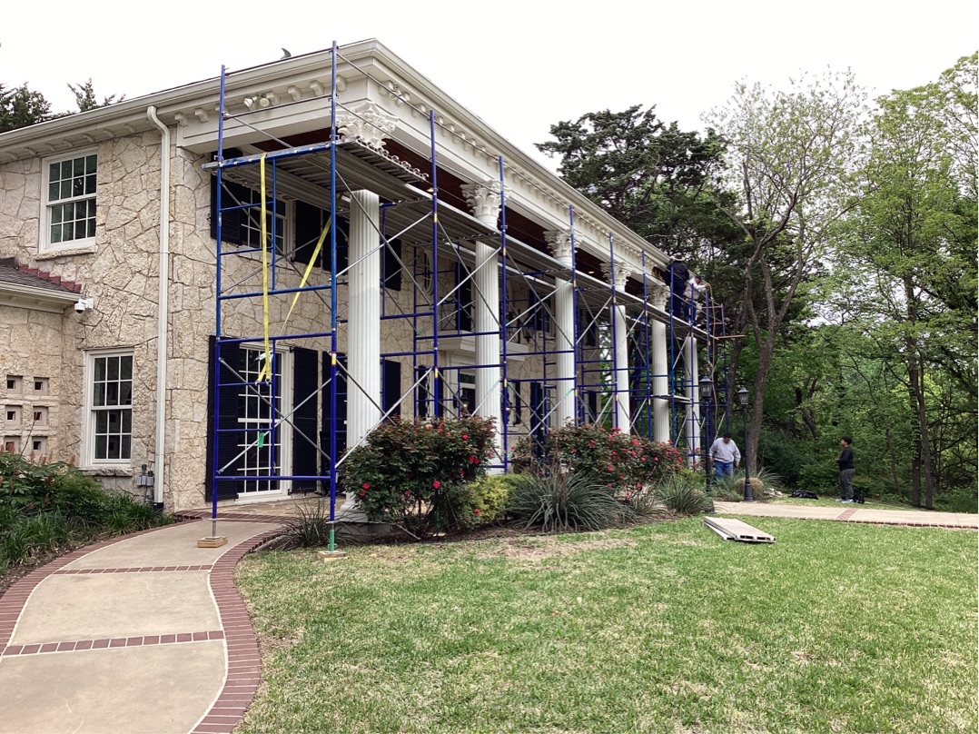 Commercial scaffolding project 35