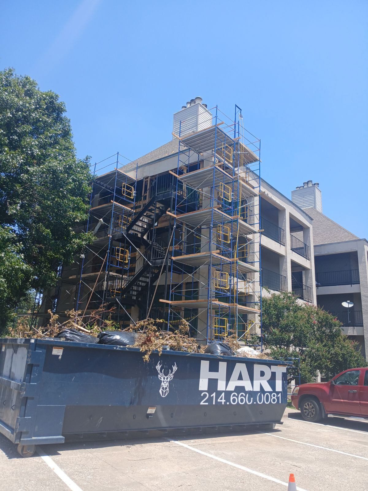 Commercial scaffolding project 18