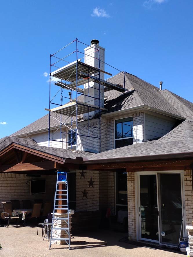 Residential scaffolding project 3