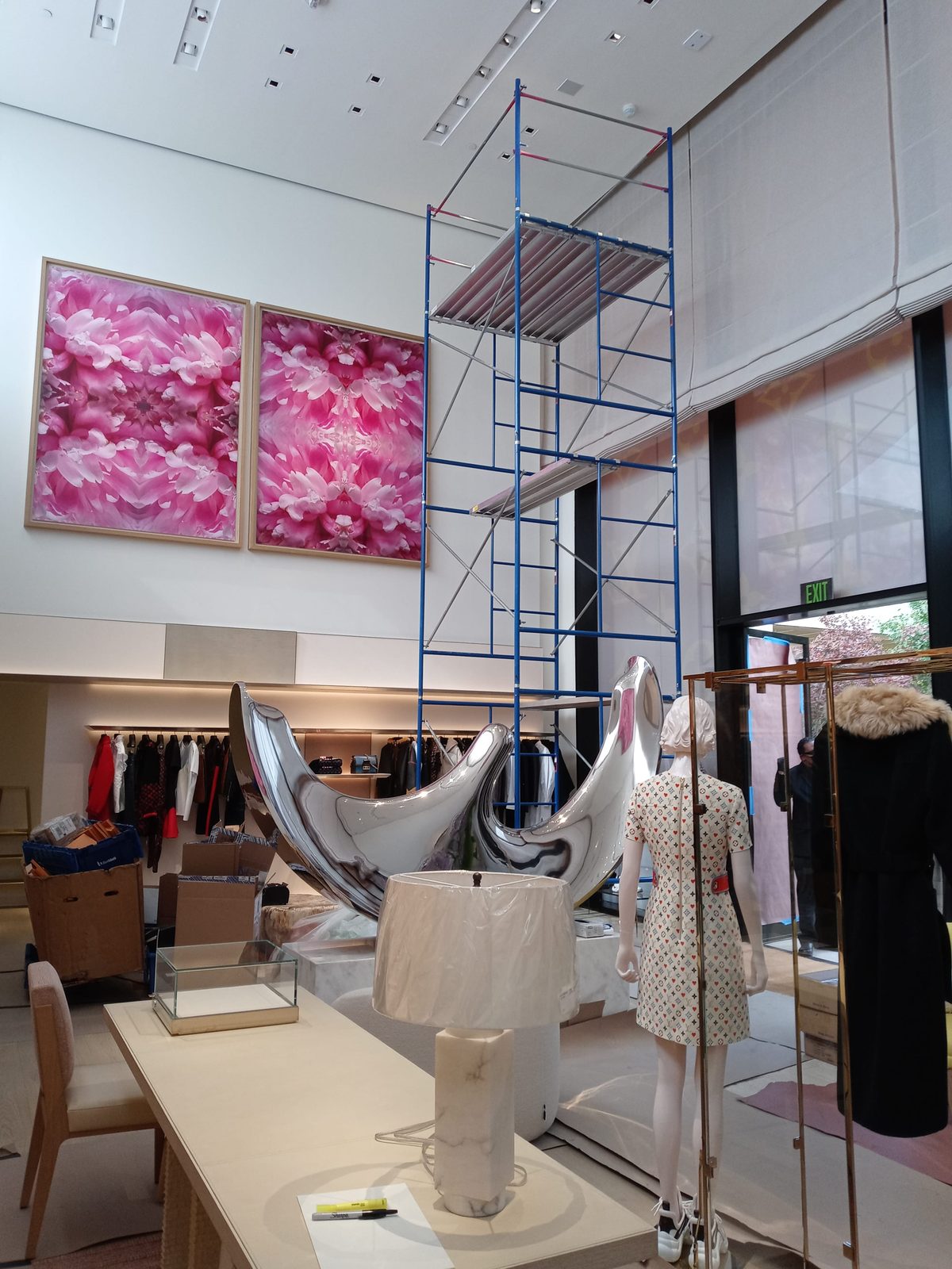 Commercial scaffolding project 25
