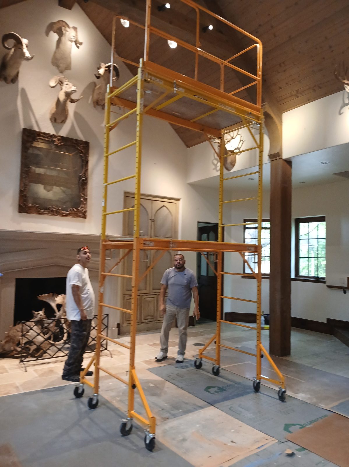 Residential scaffolding project 13