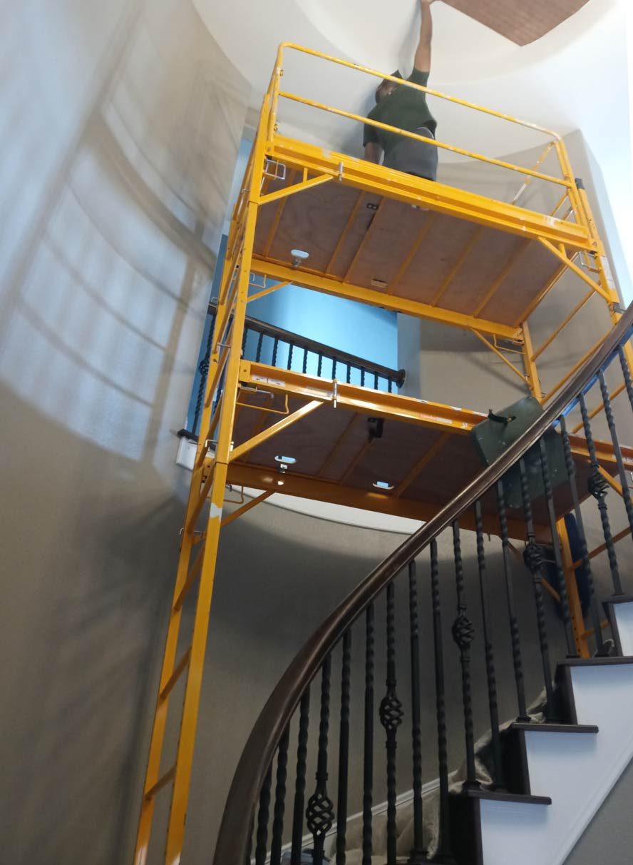 Residential scaffolding project 23