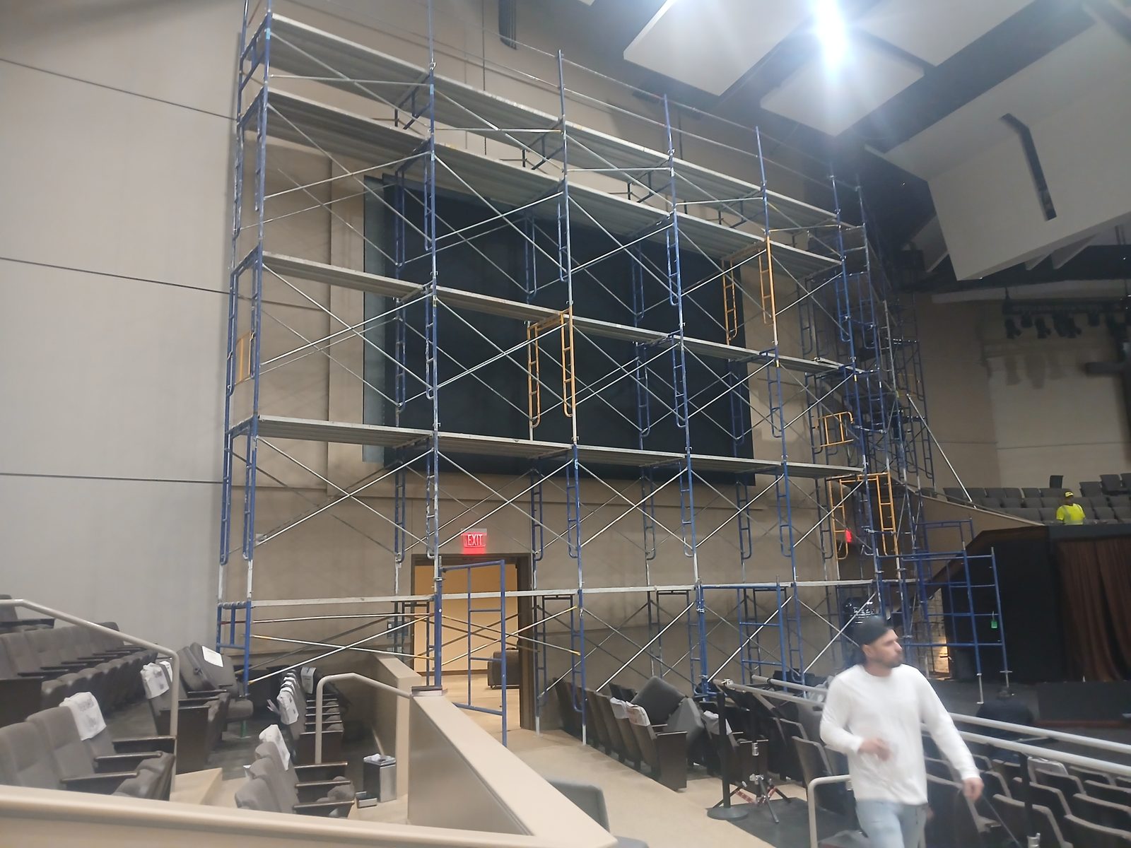 Commercial scaffolding project 3