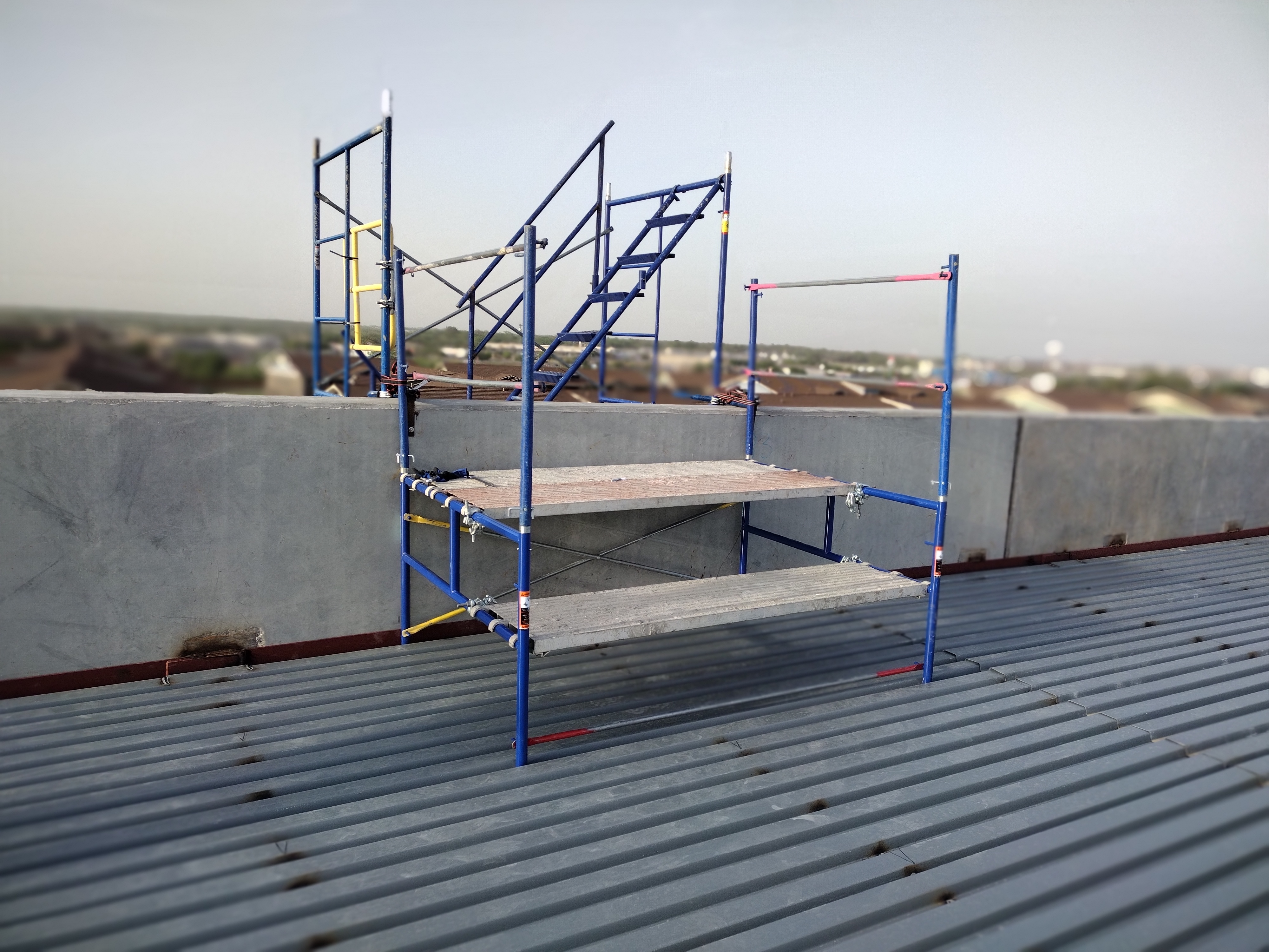 Commercial scaffolding project 44