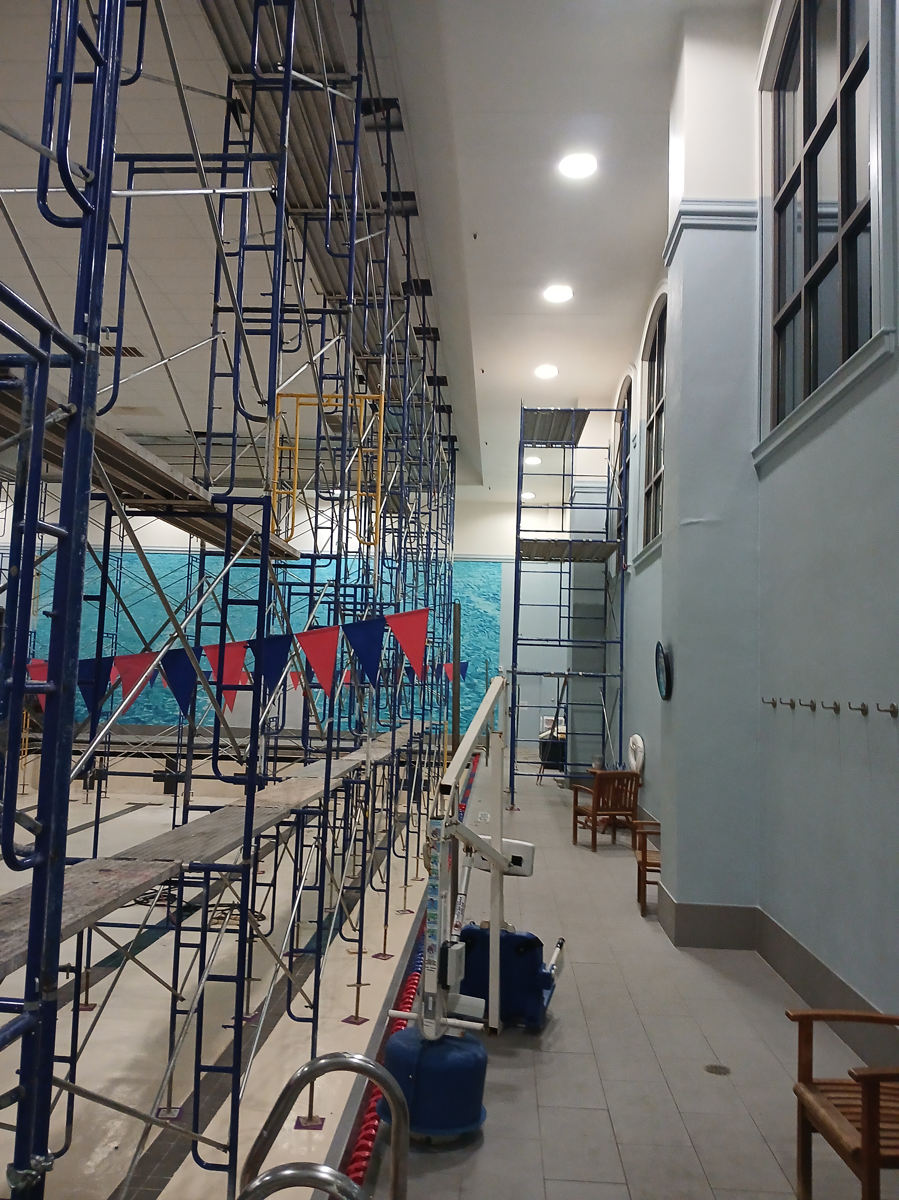 Commercial scaffolding project 29