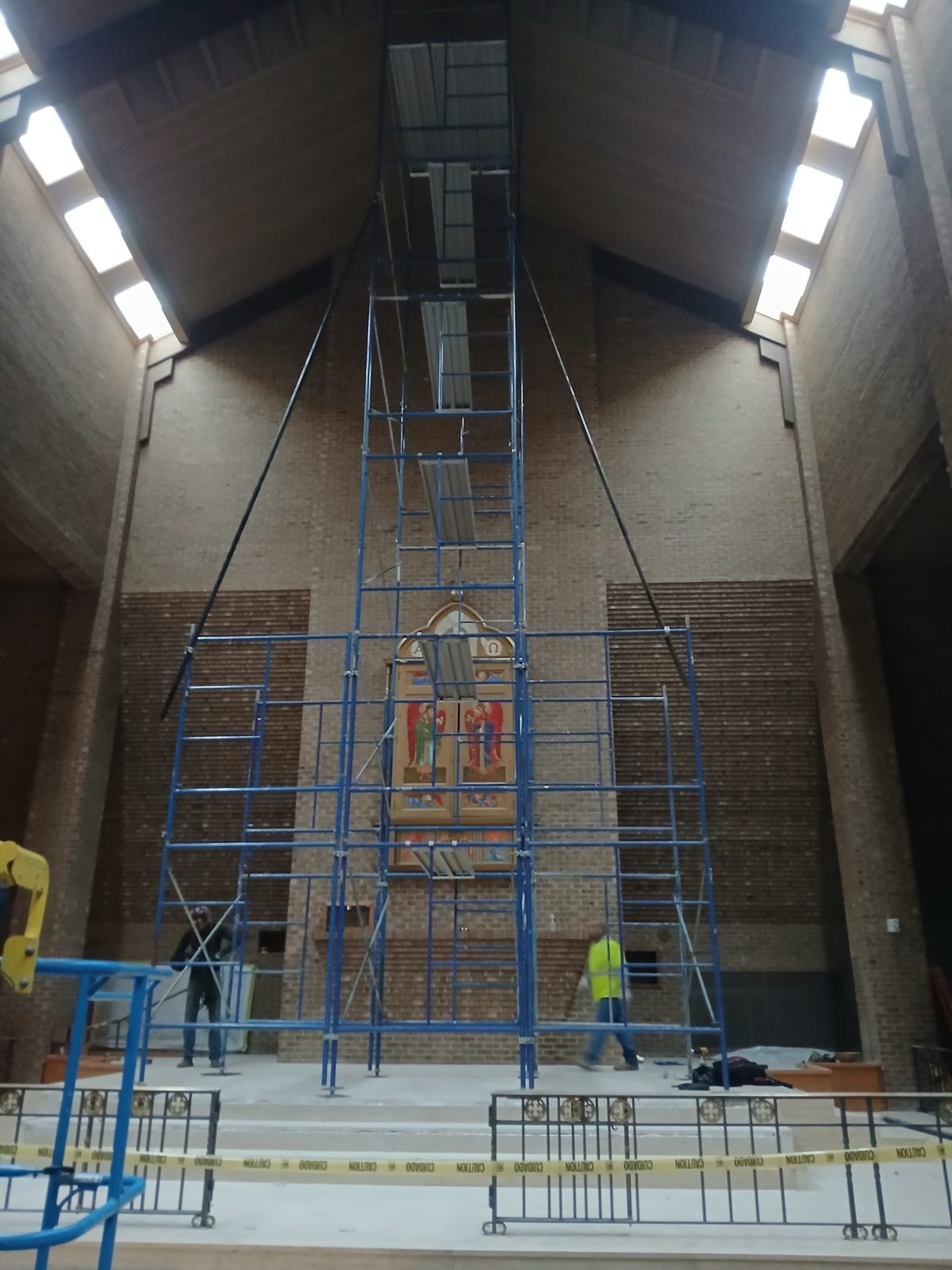 Commercial scaffolding project 4
