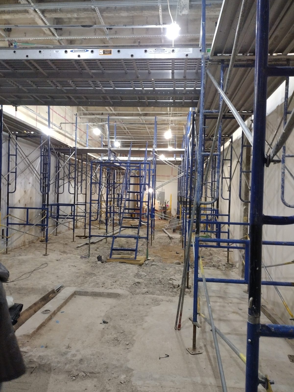 Commercial scaffolding project 13