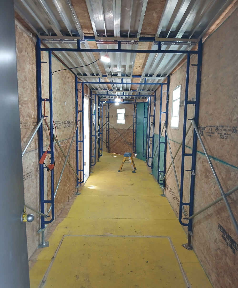 Commercial scaffolding project 39