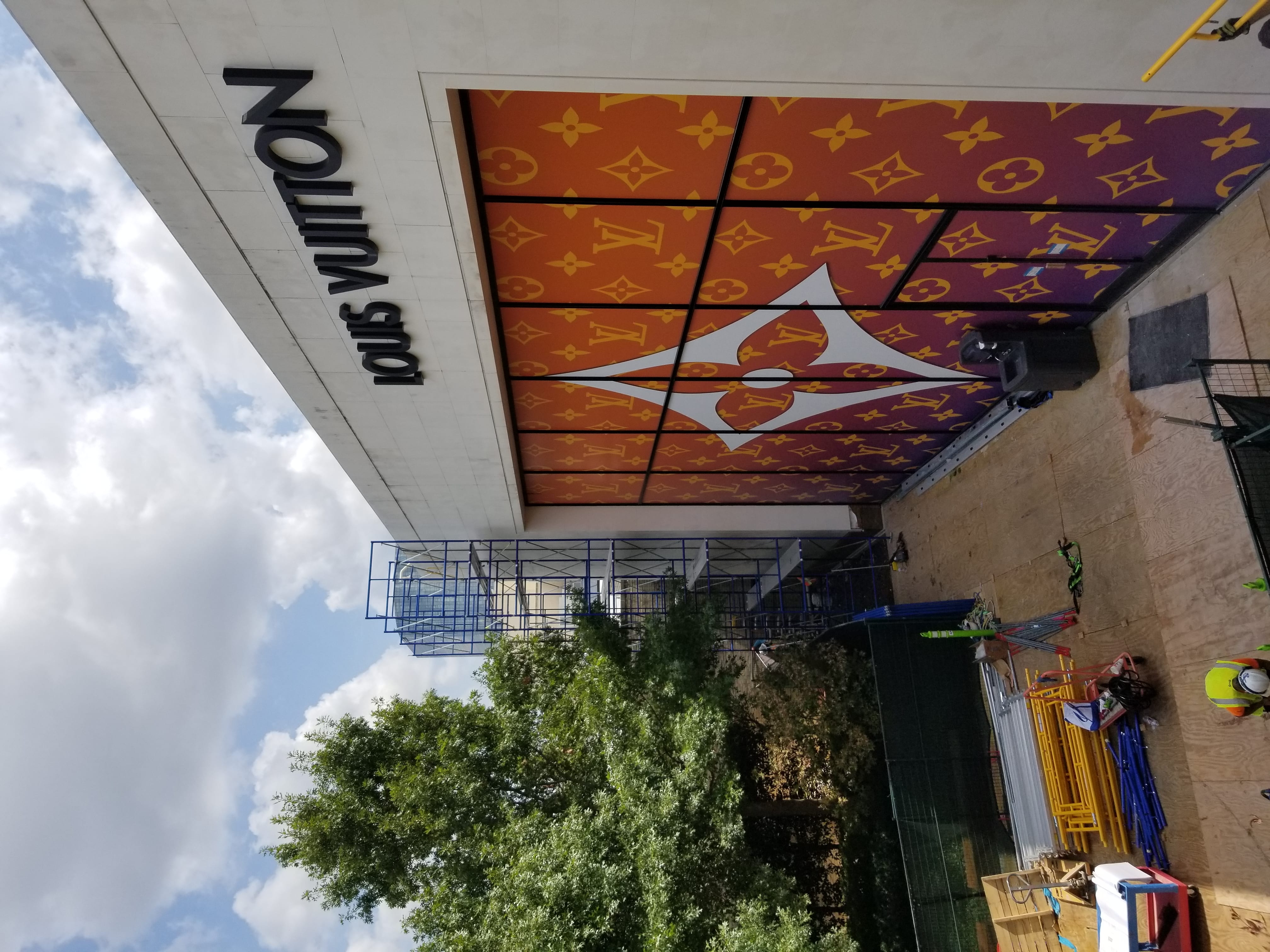 Commercial scaffolding project 26