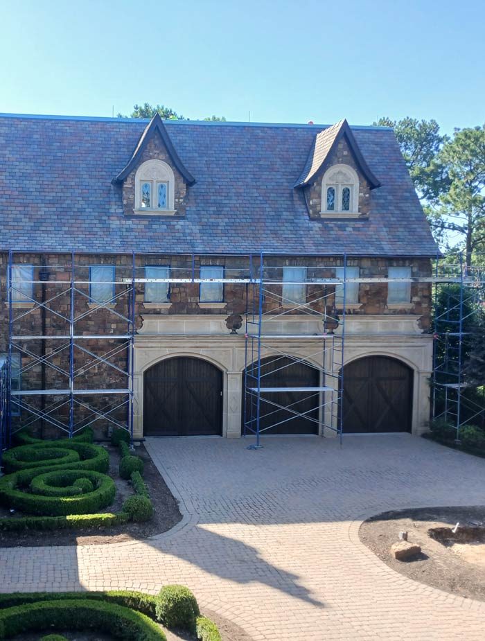 Roofing garage