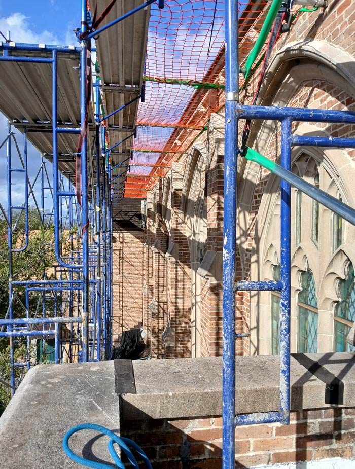 Roofing netting