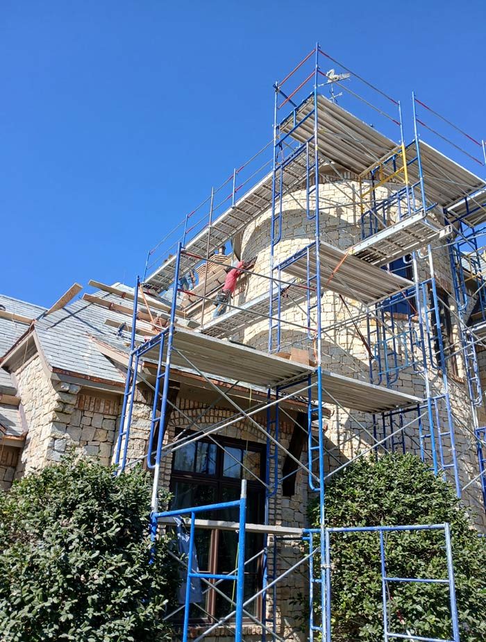 Roofing turret